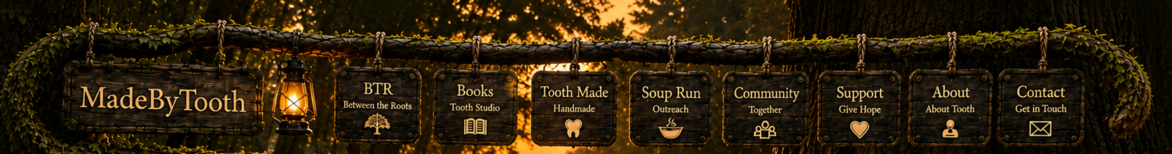Approved MadeByTooth nav header